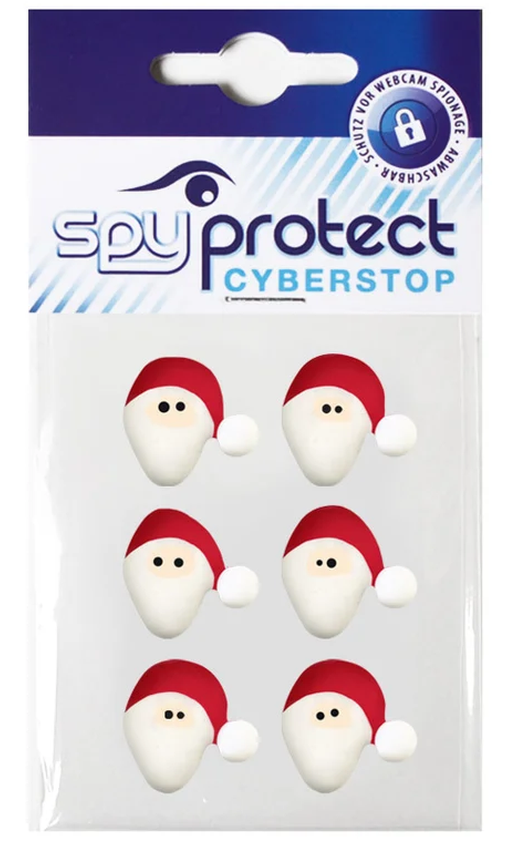 Webcam-Sticker 6er-Set – Weihnachten