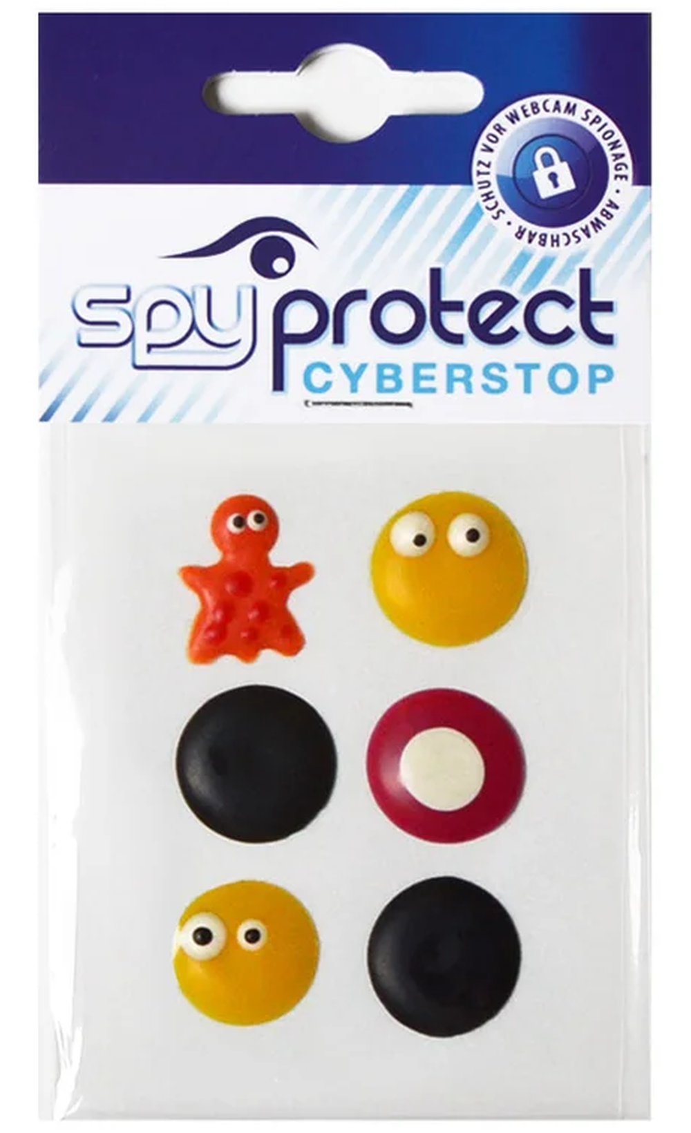 Webcam-Sticker 6er-Set – Mix