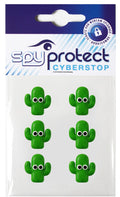 Webcam-Sticker 6er-Set – Kaktus